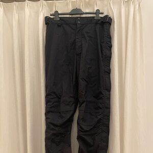 Men's Black XL Ski/Snow Pants